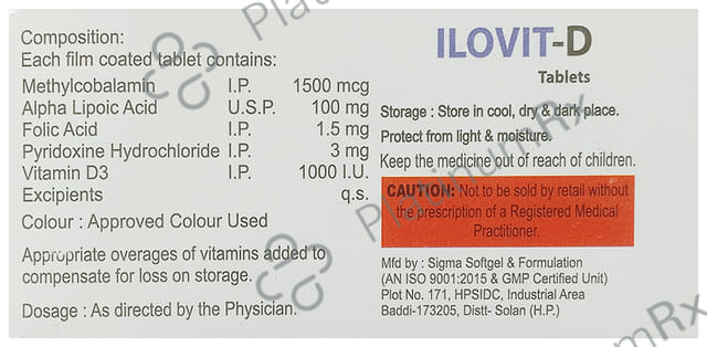 Ilovit D Tablet 10s