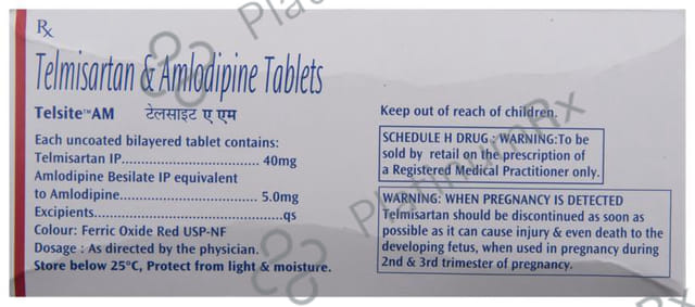 Telsite AM 5/40mg Tablet 10s