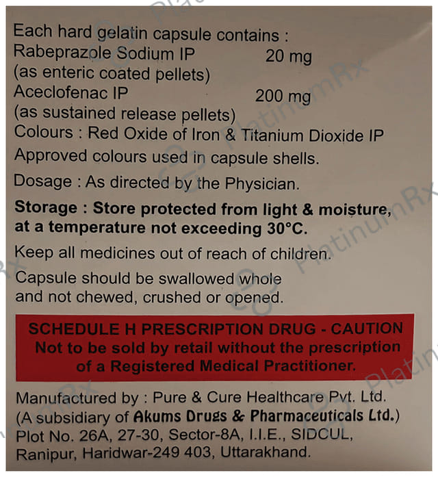 Oxynac PPI Capsule SR 10s