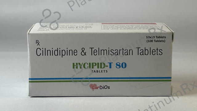 Hycipid T 80/10mg Tablet 10s