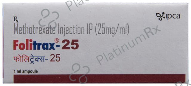 Folitrax 25mg Injection 1ml
