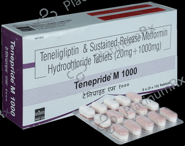 Tenepride M 1000/20mg Tablet SR 15s