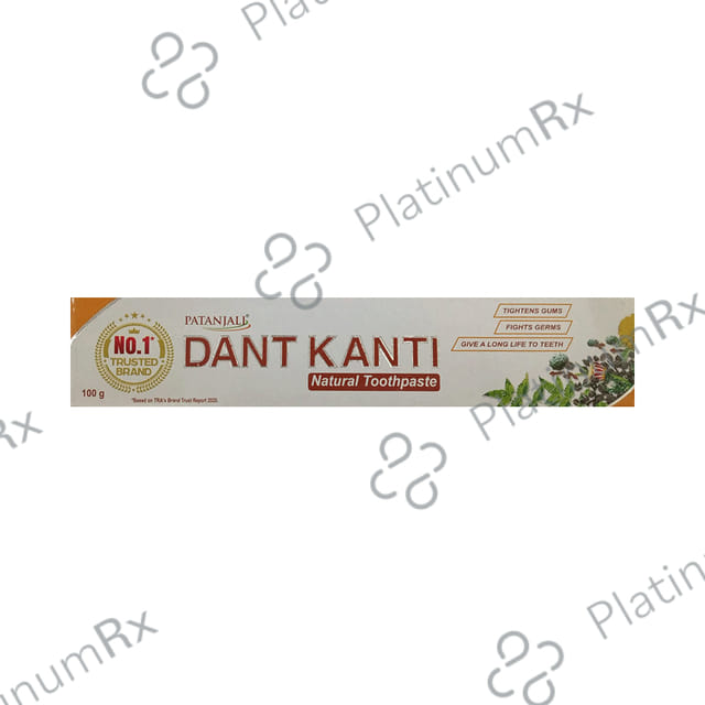 Patanjali Ayurveda Dant Kanti Natural Toothpaste 100gm