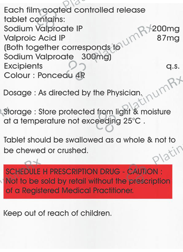 Valpocare CR 300mg Tablet 10s