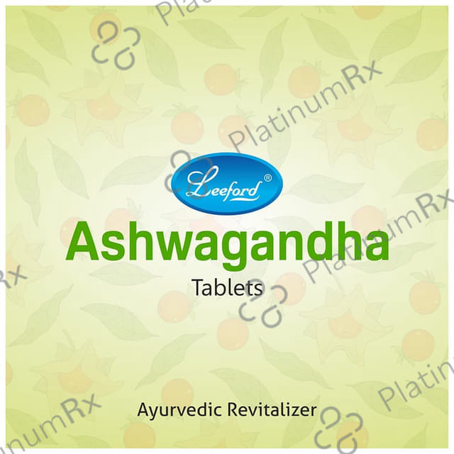 Leeford Ashwagandha Ayurvedic Tablet for Immunity, Stamina and Energy