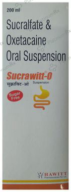 Sucrawitt-O Oral Suspension Sugar Free