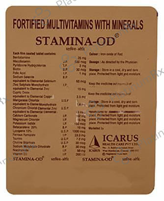 Stamina OD Tablet 10 Tablet