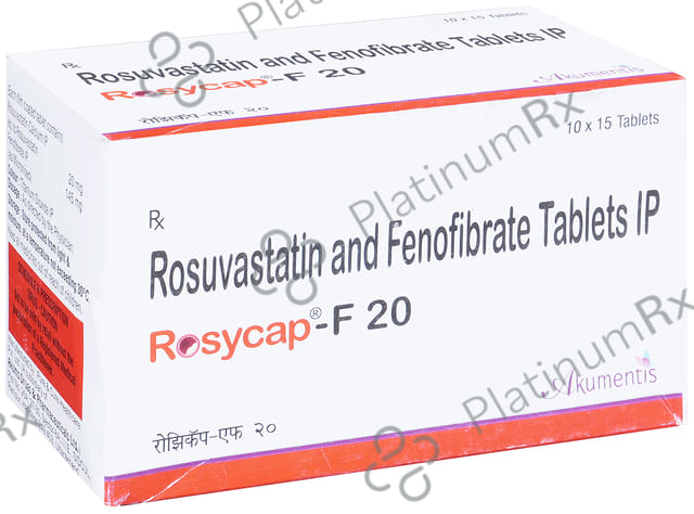 Rosycap F 20/145mg Tablet 15s
