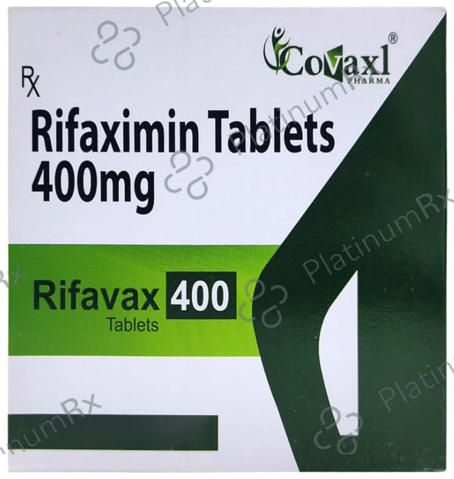 Rifavax 400mg Tablet 10s