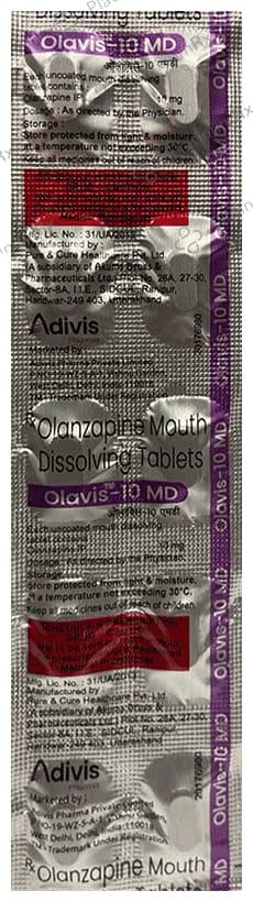 Olavis 10mg MD Tablet 10s