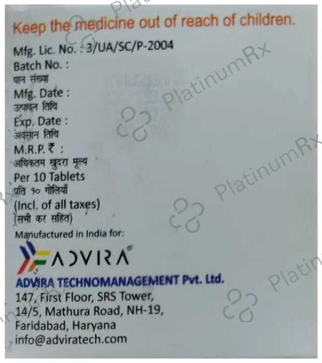 Advixime 200mg Tablet 10s