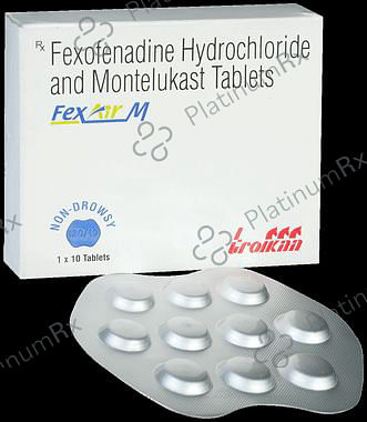 Fexair M 10mg/120mg Tablet