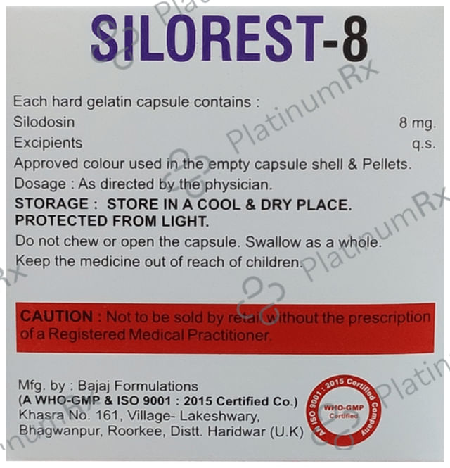 Silorest 8 Capsule