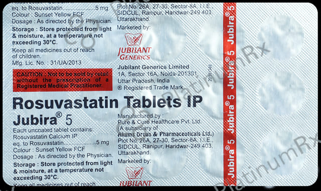 Jubira 5mg Tablet 15s