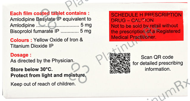 Bisofig AM 5mg Tablet 10s