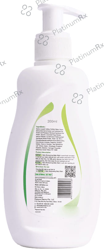 Nmf E Daily Moisturising Baby Wash 200ml