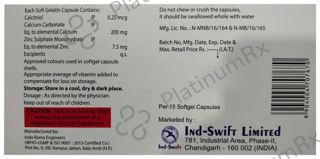 Agical SG Softgel Capsule 15s
