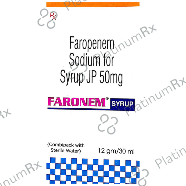 Faronem 50mg Syrup 30ml