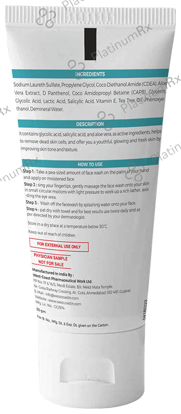 Glycare Face Wash Gel