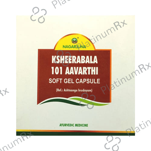 Nagarjuna Ksheerabala 101 Aavarthi Soft Gelatin Capsule