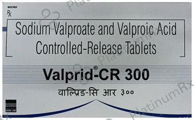 Valprid 300mg Tablet CR 15s