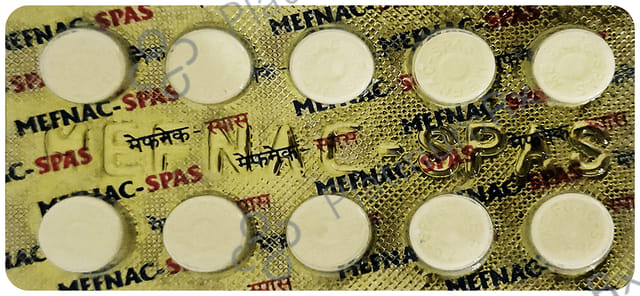 Mefnac Spas 10/250mg Tablet 10s