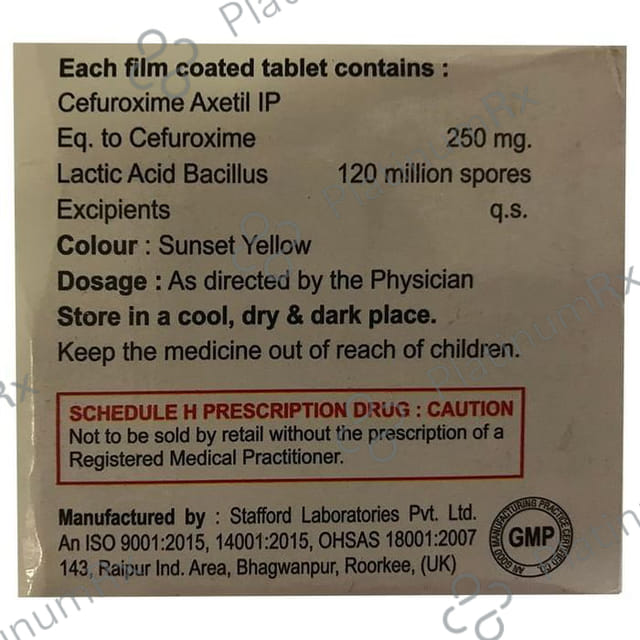 Ceftokit L 250mg Tablet 10s