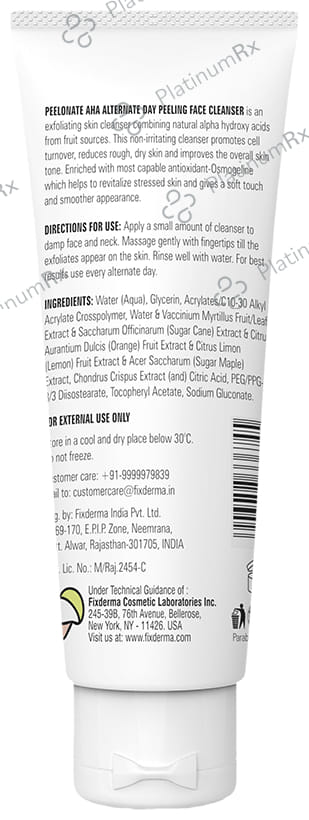 Fix Derma Peelonate AHA Face Cleanser 100ml