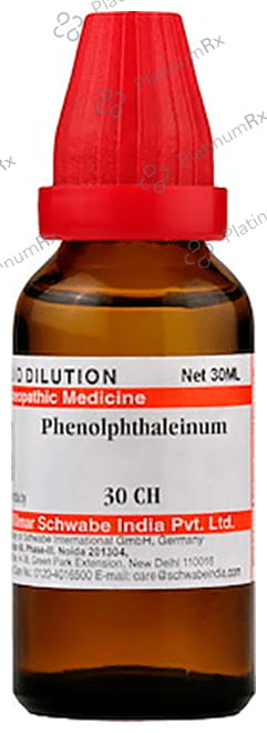 Dr Willmar Schwabe India Phenolphthaleinum Dilution 30 CH