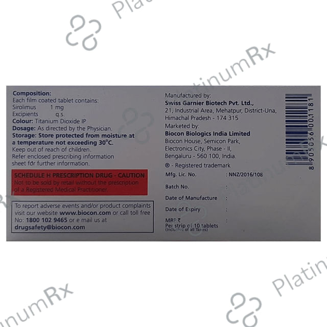 Rapacan 1mg Tablet