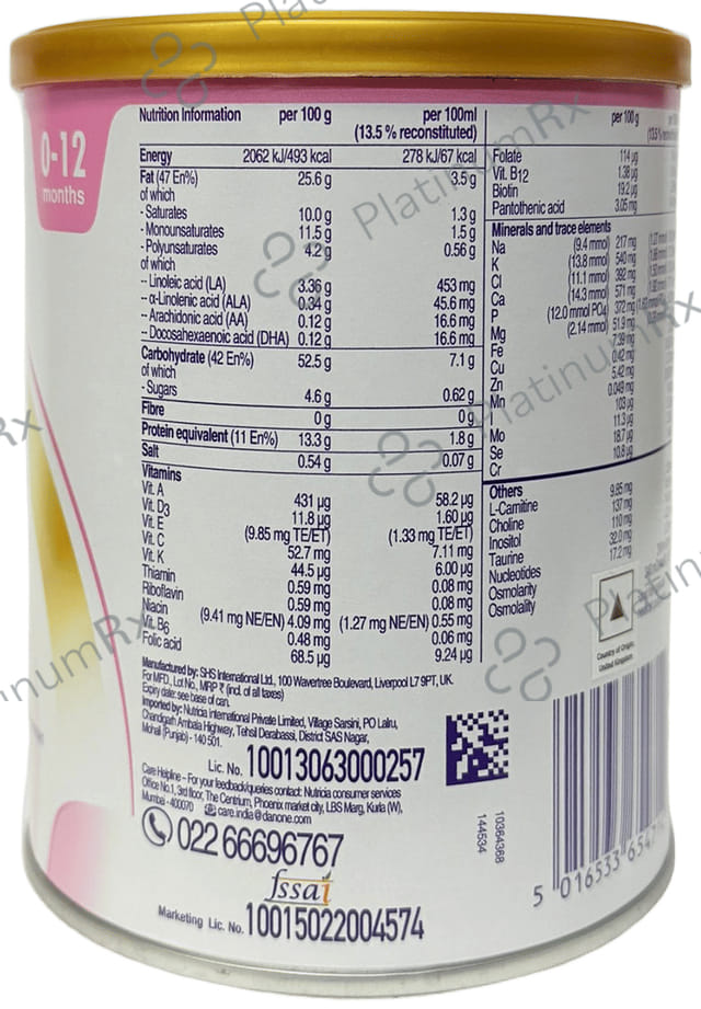 Neocate LCP Infant Formula 0.1mg Powder 400gm