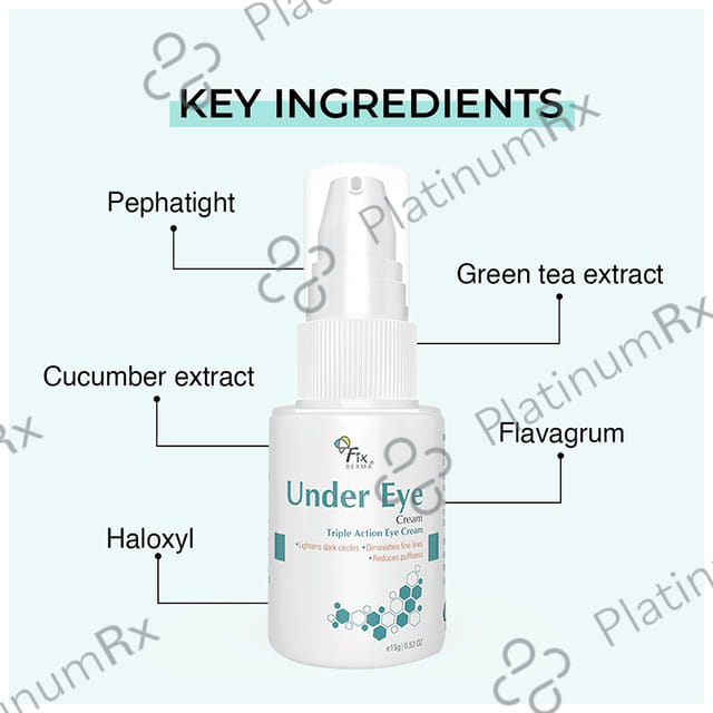 Fix Derma Triple Action Under Eye Cream 15gm