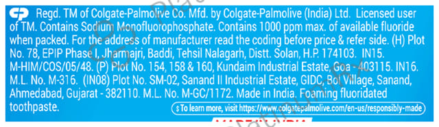 Colgate Strong Teeth Toothpaste 100gm
