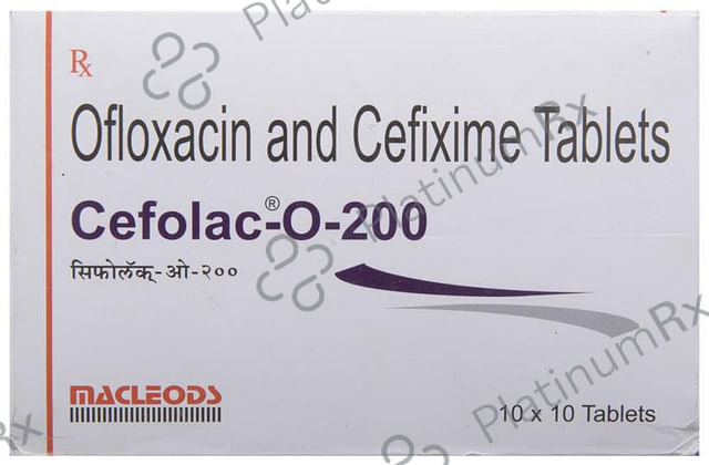 Cefolac O 200/200mg Tablet 10s