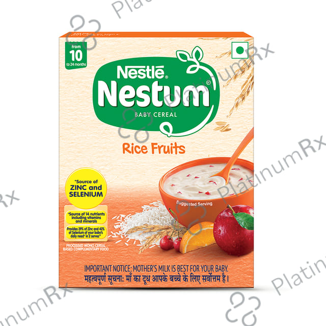 Nestle Nestum Baby Cereal From 10 to 24 Months - Rice Fruits