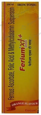 Ferium XT Plus Orange 50mg Suspension 200ml