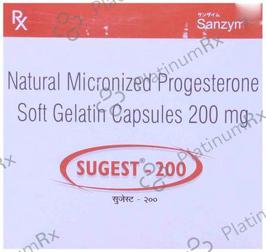 Sugest 200 Soft Gelatin Capsule