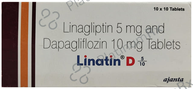 Linatin D 10/5mg Tablet 10s