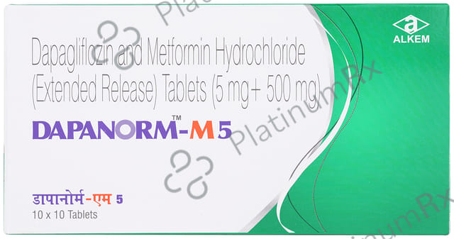Dapanorm M 5/500mg Tablet 10s