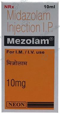 Mezolam 10mg Injection 10ml
