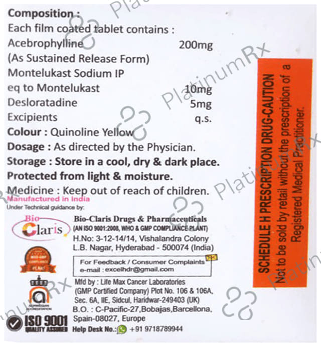 Rezulung D Tablet 10s