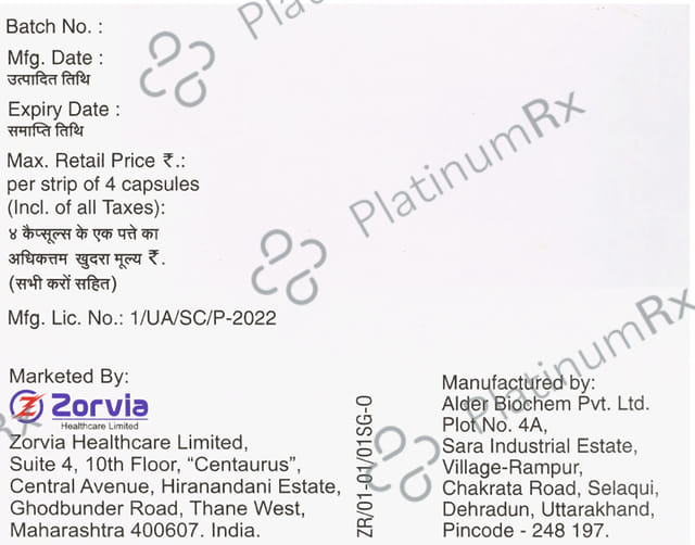 Dlune D3 SG 60000IU Capsule 4s