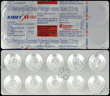 Kimet XL 12.5mg Tablet ER 10s