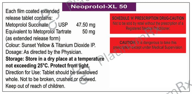 Neoprolol-Xl 50 Tablet