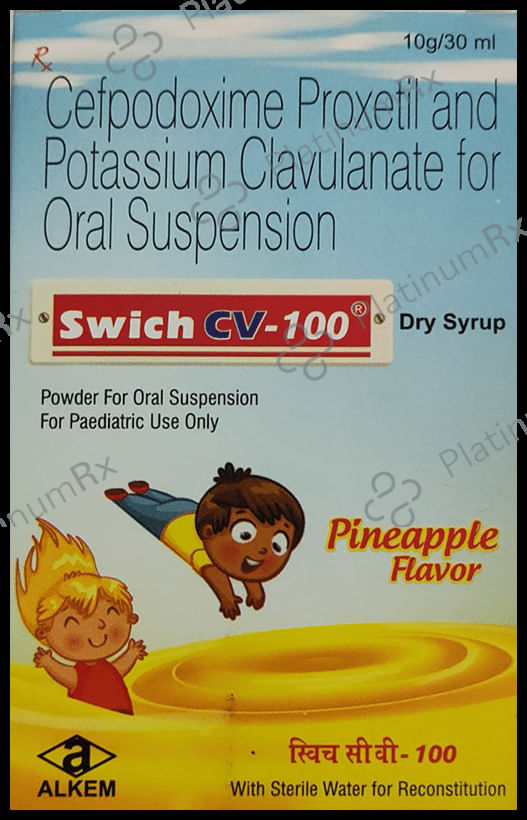 Swich CV 100 Dry Syrup Pineapple