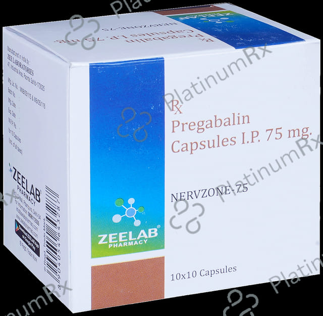 Nervzone 75mg Capsule