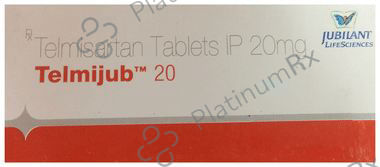Telmijub 20mg Tablet 10s