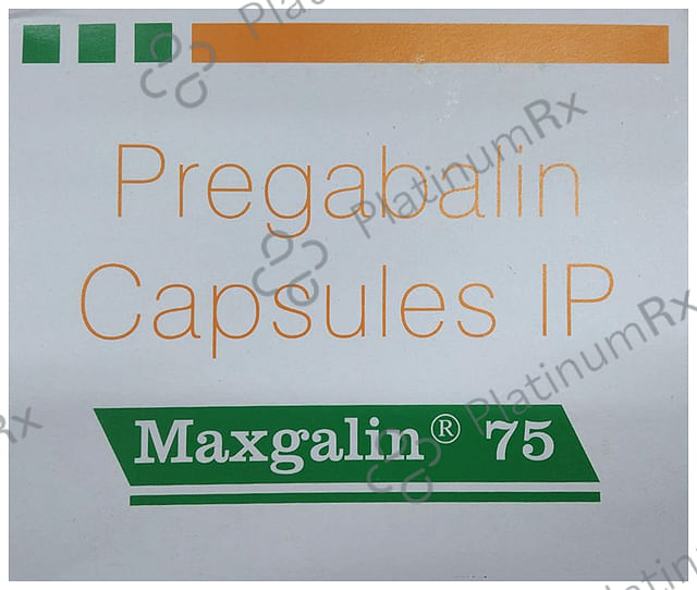 Maxgalin 75mg Capsule 15s