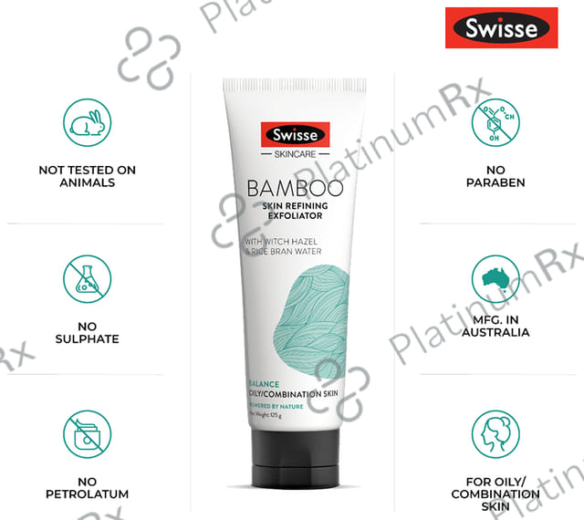 Swisse Skincare Bamboo Skin Refining Exfoliator