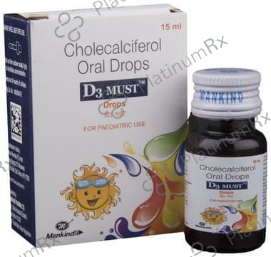 D3 Must Oral Drops 15ml